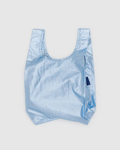 Load image into Gallery viewer, Baby Baggu Metallic Blue
