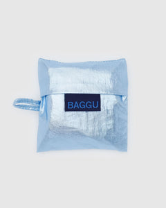 Baby Baggu Metallic Blue