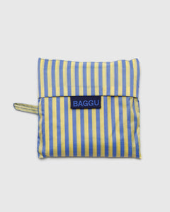 Standard Baggu Blue Thin Strip