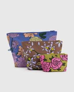 Go Pouch Set - Garden Flower