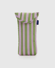 Load image into Gallery viewer, Puffy Glasses Sleeve Avocado Candy Stripe
