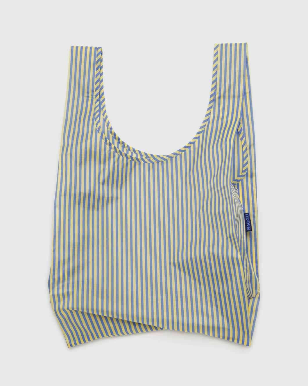 Standard Baggu Blue Thin Strip