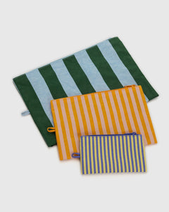 Go Pouch Set - Hotel Stripes