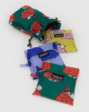 Load image into Gallery viewer, Standard Baggu (Set of 3) - Puffer Snoopy
