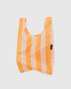 Baby Baggu Tangerine Wide Stripe