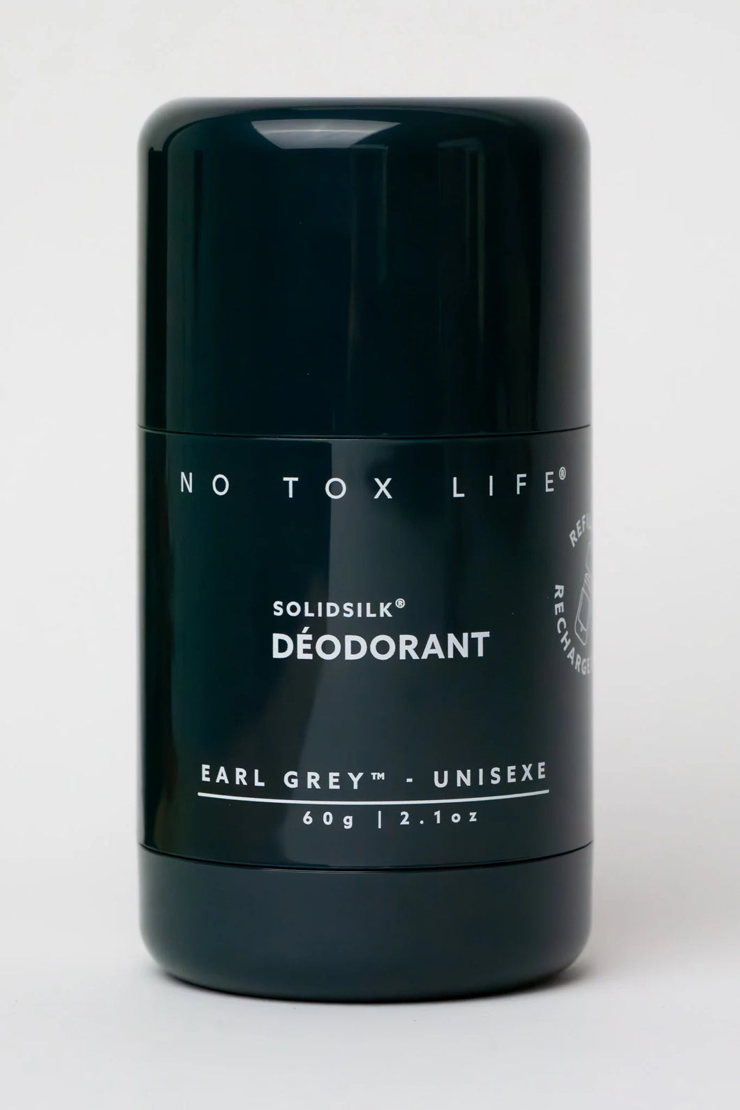 SOLIDSILK® Refillable Deodorant (Earl Grey) Extra Strength - No Tox Life®