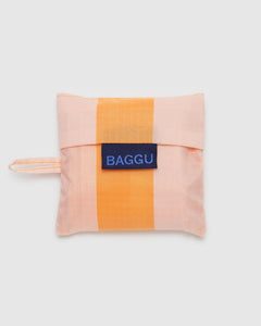 Baby Baggu Tangerine Wide Stripe