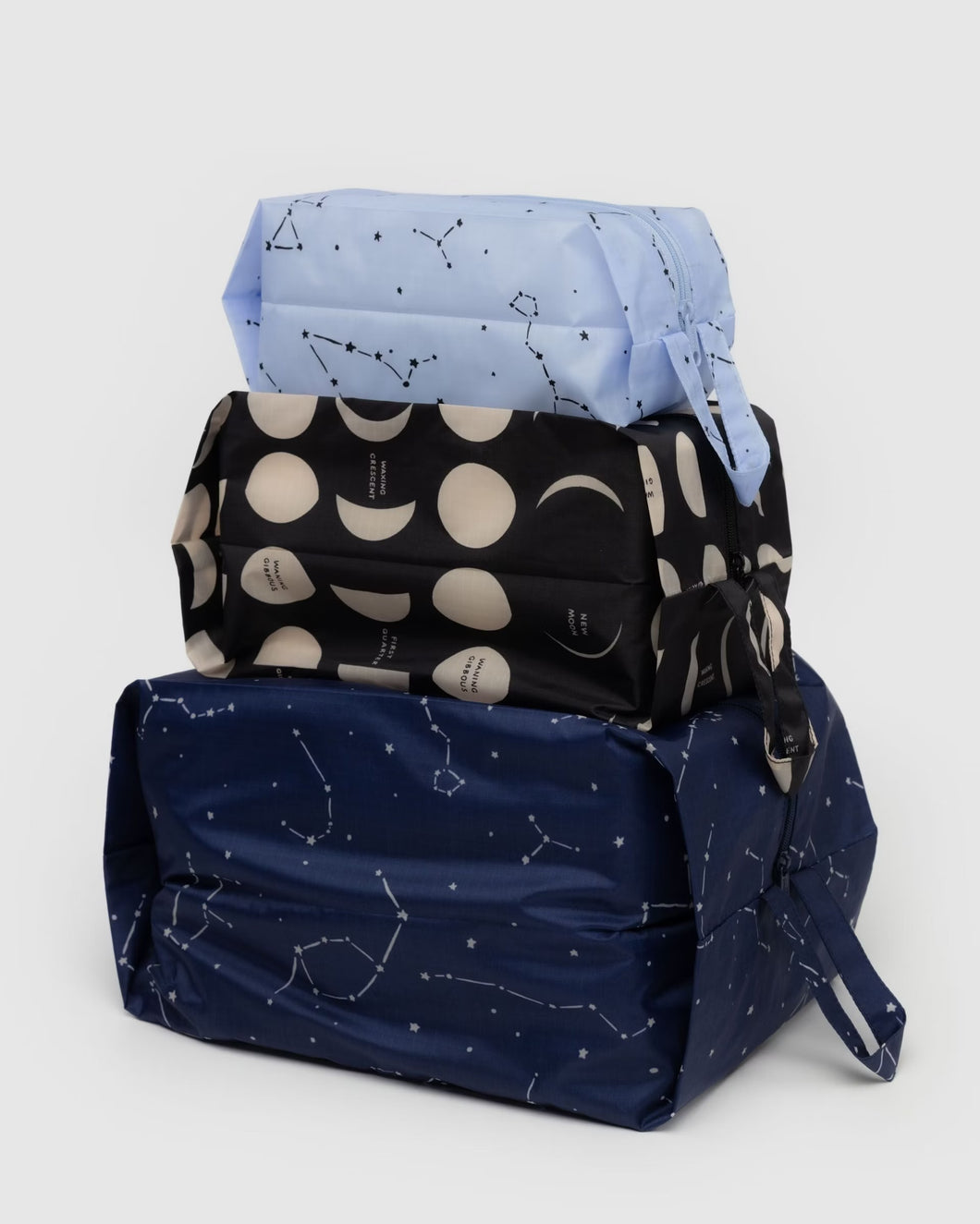 Baggu 3D Zip Set - Night Sky