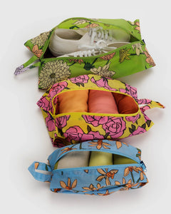 Baggu 3D Zip Set - Garden Flowers