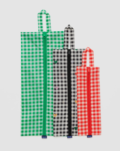 Baggu 3D Zip Set - Gingham