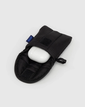 Load image into Gallery viewer, Puffy Earbuds Case Black
