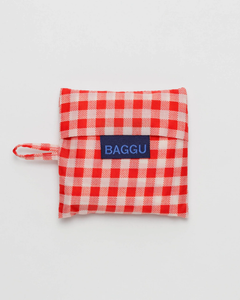 Baby Baggu Gingham Red