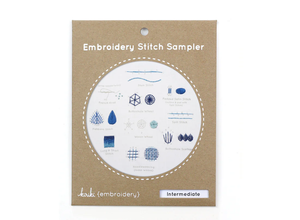 Embroidery Stitch Sampler - Intermediate