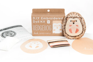 Hedgehog - Embroidery Kit (Level 3)