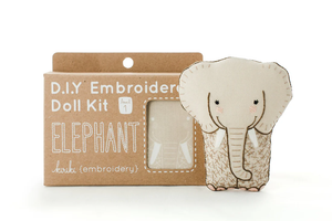 Elephant - Embroidery Kit (Level 1)