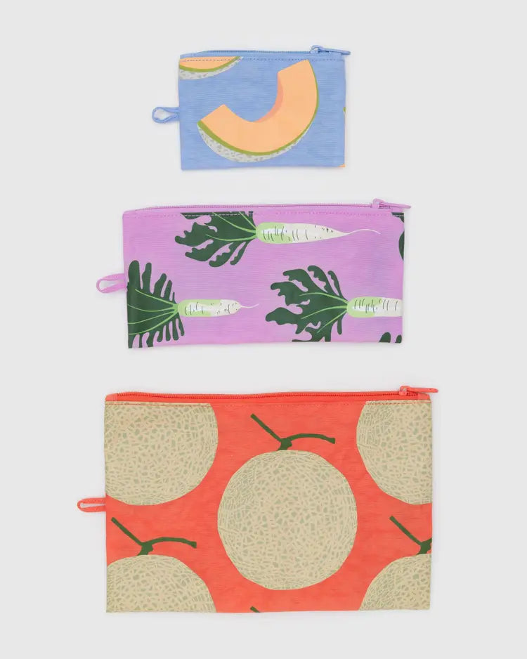 Flat Pouch Set - Japanese Produce