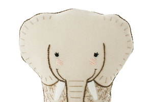 Elephant - Embroidery Kit (Level 1)