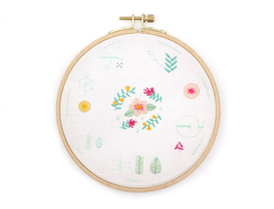 Embroidery Stitch Sampler - Spring