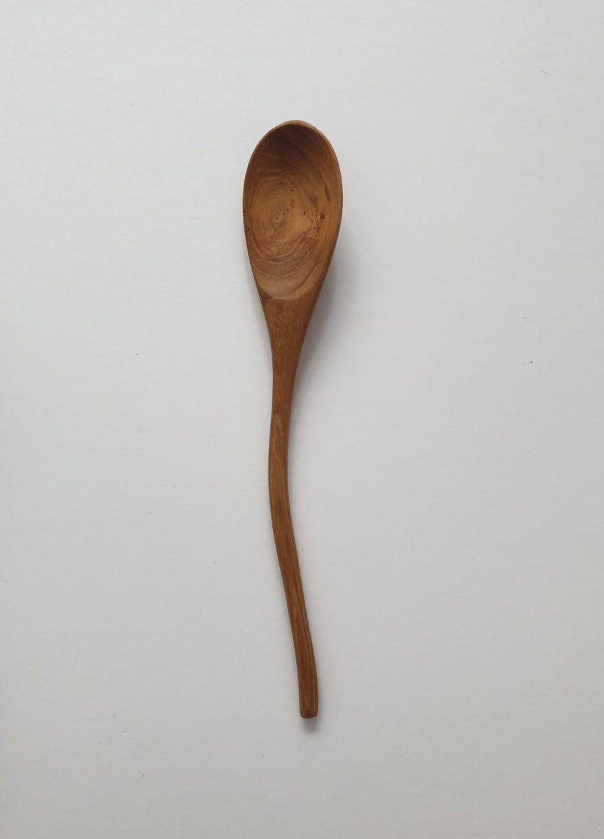 Oval Spoon Wavy Handle – Forest Makers